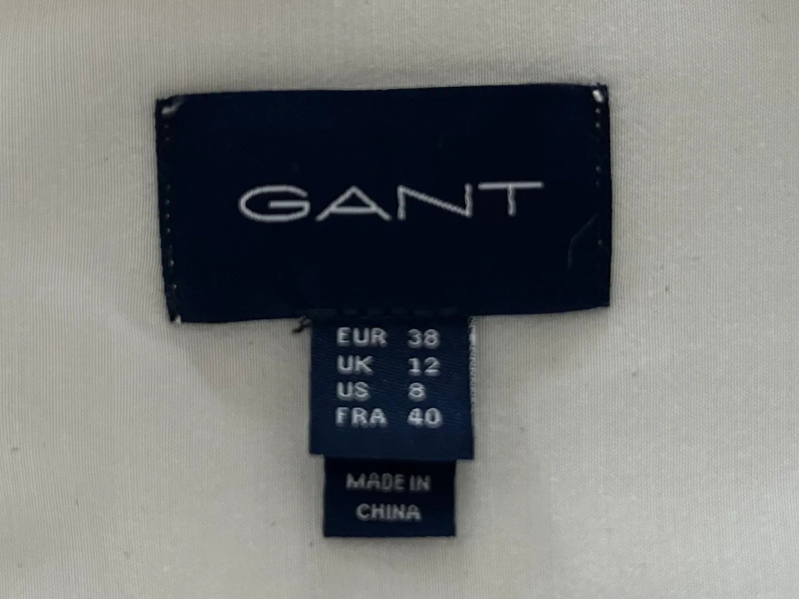 Gant Gant Solid Crepe Shirt Blouse Size S / US 4 / IT 40 - 2 Thumbnail