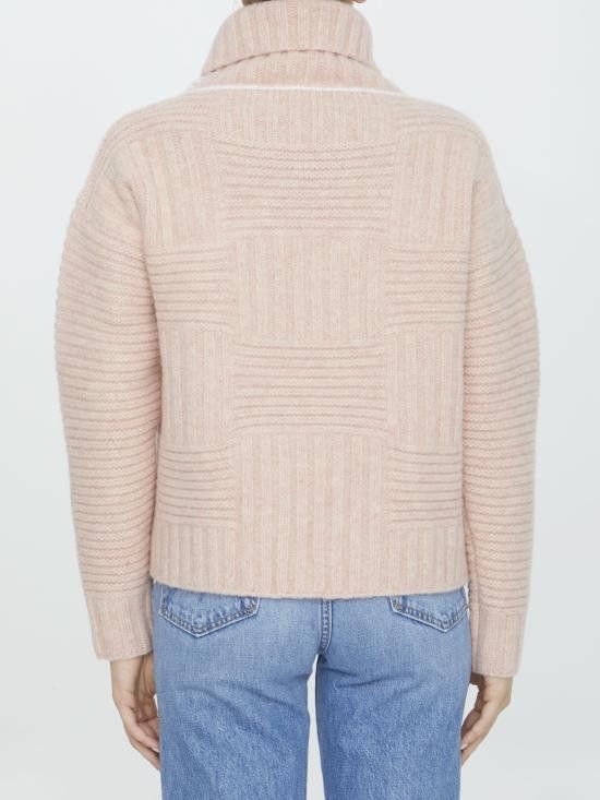 Bottega Veneta BOTTEGA VENETA Women Sweater 751932 PINK Size XS / US 0-2 / IT 36-38 - 4 Thumbnail