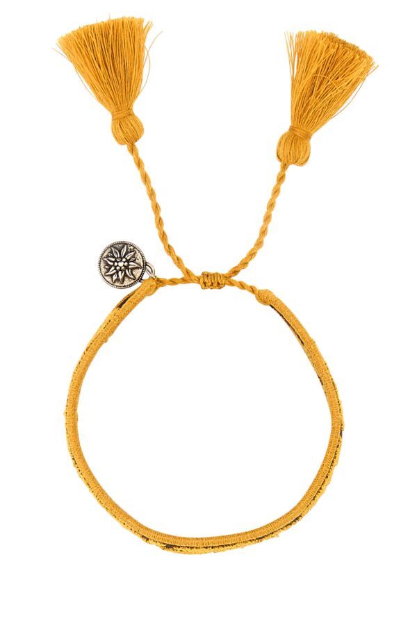 Prada Two-Tone Suede And Fabric Bracelet Size ONE SIZE - 3 Thumbnail
