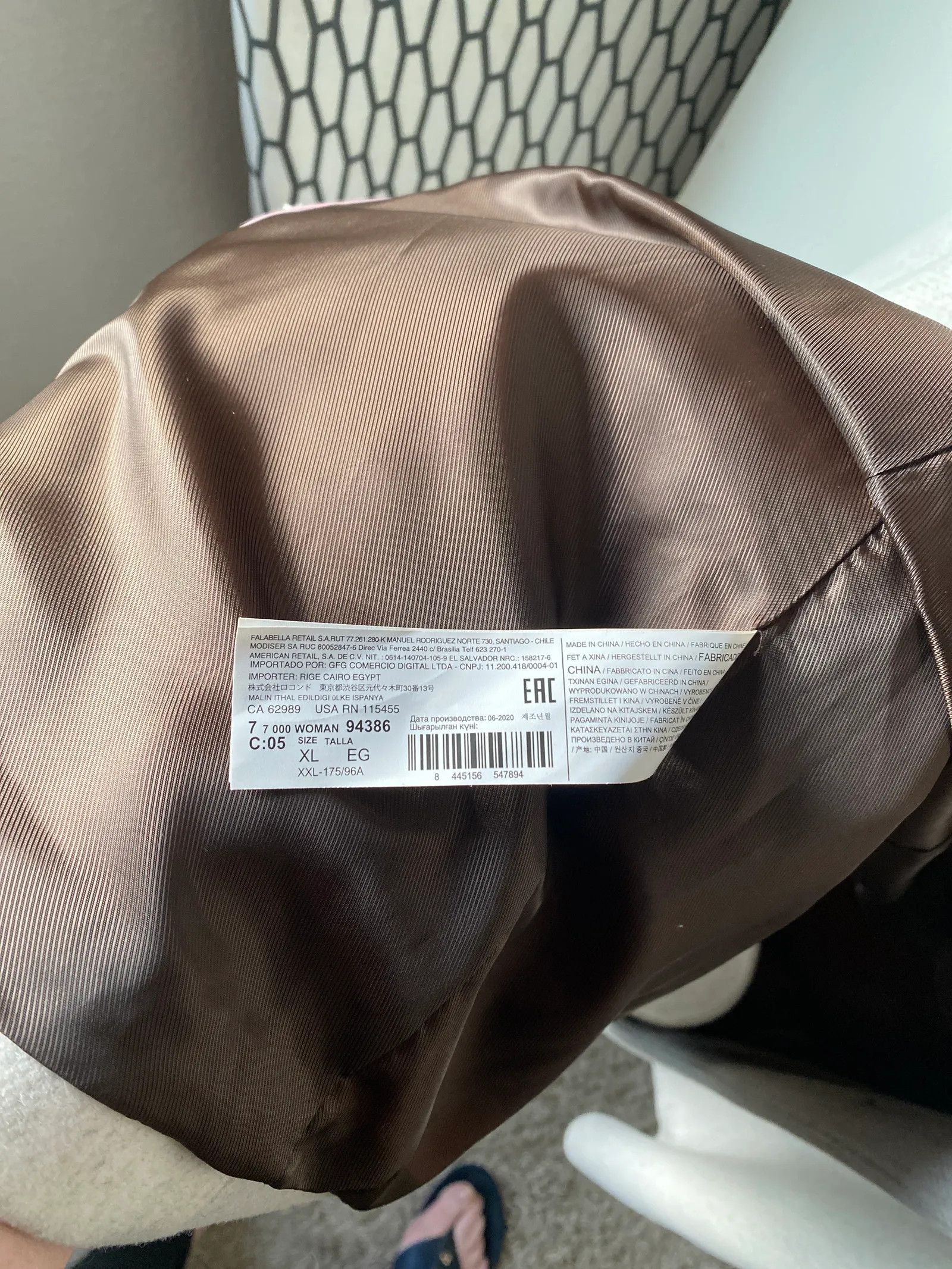 Mango MNG Kappa Coat Size XL / US 12-14 / IT 48-50 - 3 Thumbnail