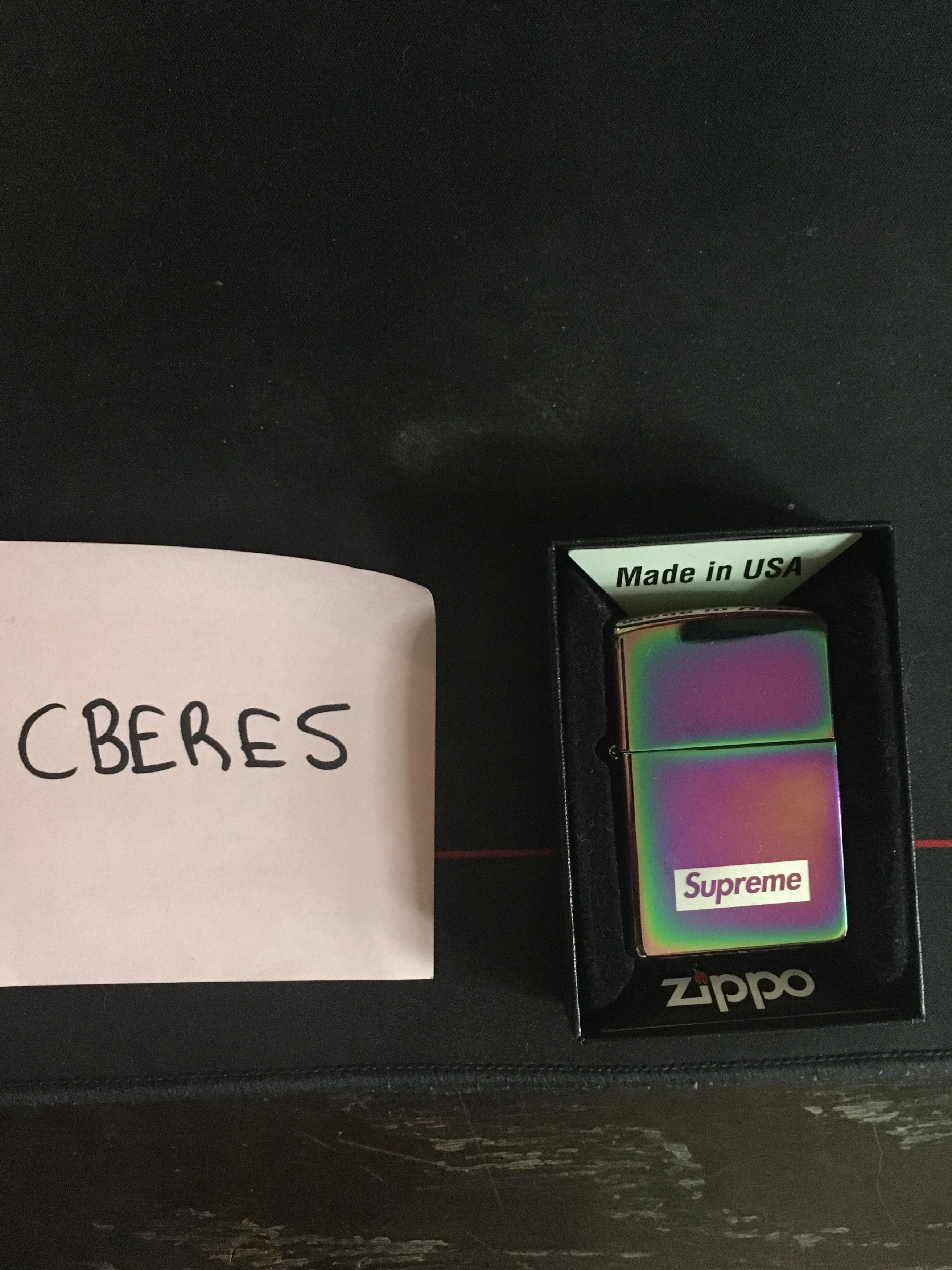 Supreme × Zippo Supreme X Zippo Iridescent Lighter | Grailed