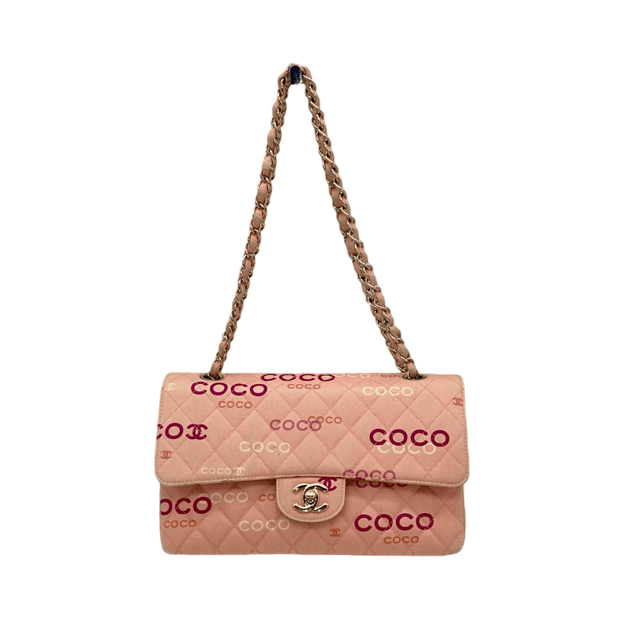 Chanel Chanel Coco Motif Classic Double Flap Chain Shoulder Bag Size ONE SIZE - 4 Thumbnail