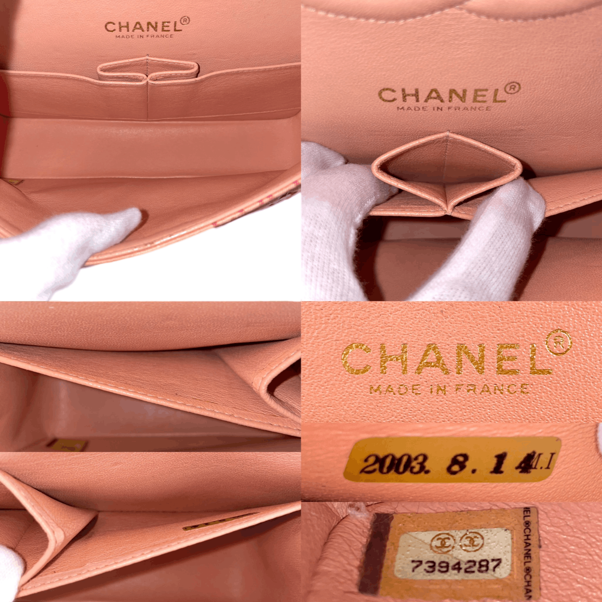 Chanel Chanel Coco Motif Classic Double Flap Chain Shoulder Bag Size ONE SIZE - 12 Thumbnail