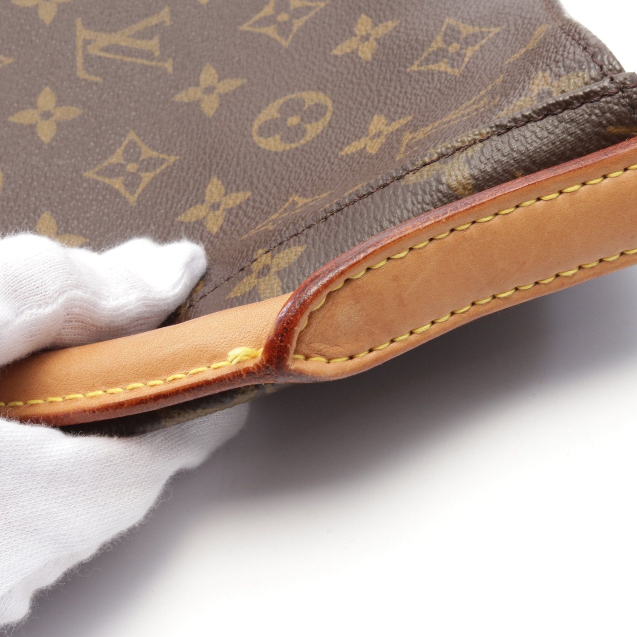 Louis Vuitton Louis Vuitton Looping Gm Monogram Shoulder Bag Leather Brown Size ONE SIZE - 10 Thumbnail
