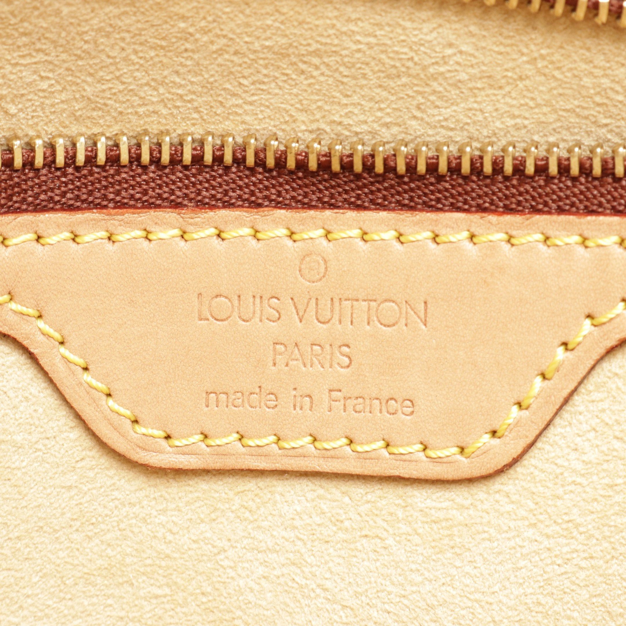 Louis Vuitton Louis Vuitton Looping Gm Monogram Shoulder Bag Leather Brown Size ONE SIZE - 4 Thumbnail