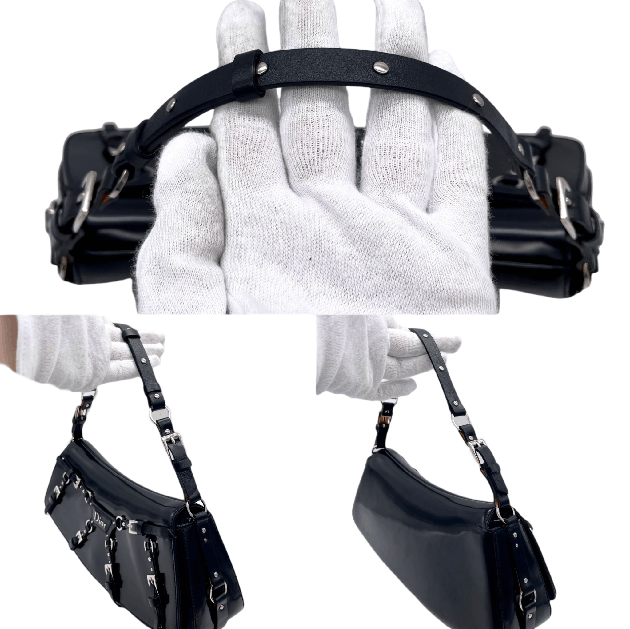 Dior Christian Dior Bandage Shoulder Bag/2003 Fw Style Size ONE SIZE - 8 Thumbnail