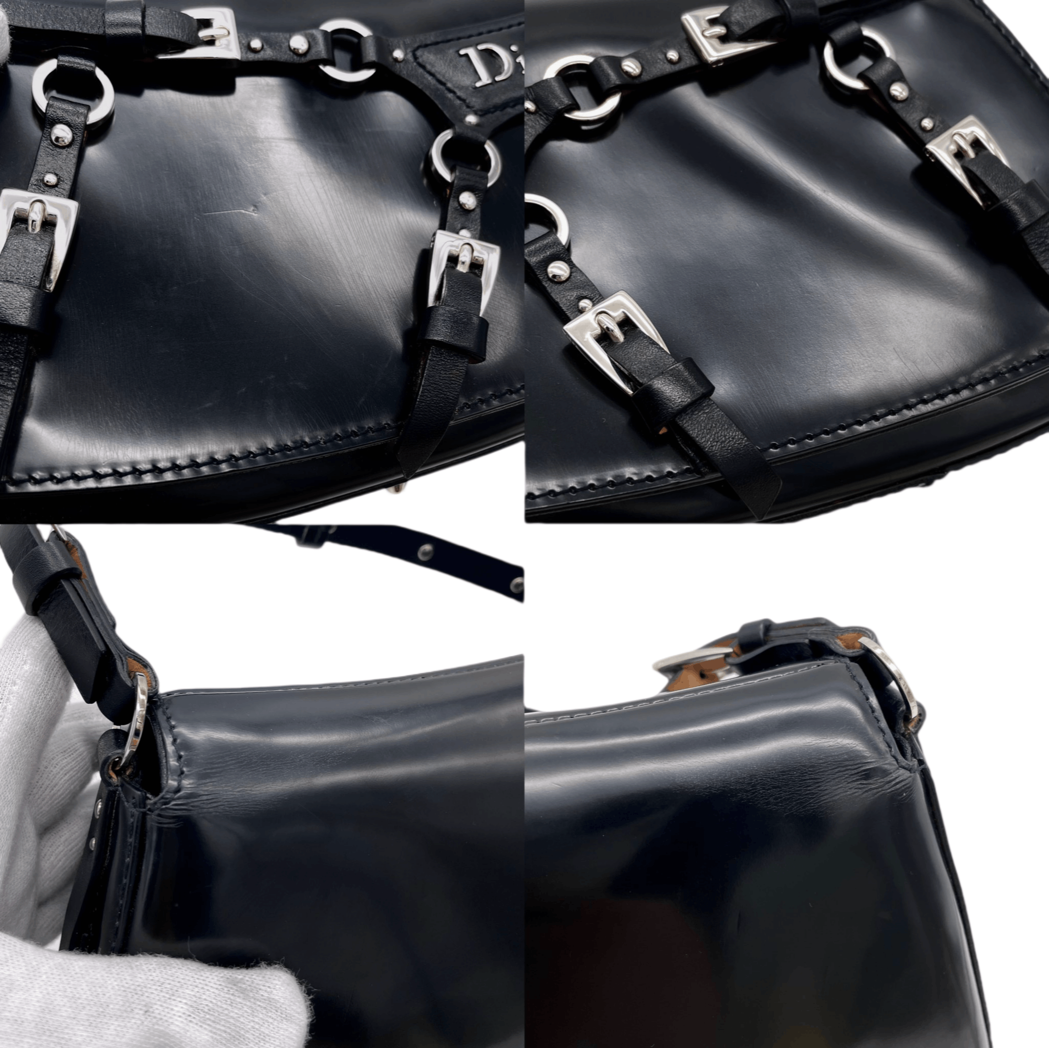 Dior Christian Dior Bandage Shoulder Bag/2003 Fw Style Size ONE SIZE - 9 Thumbnail