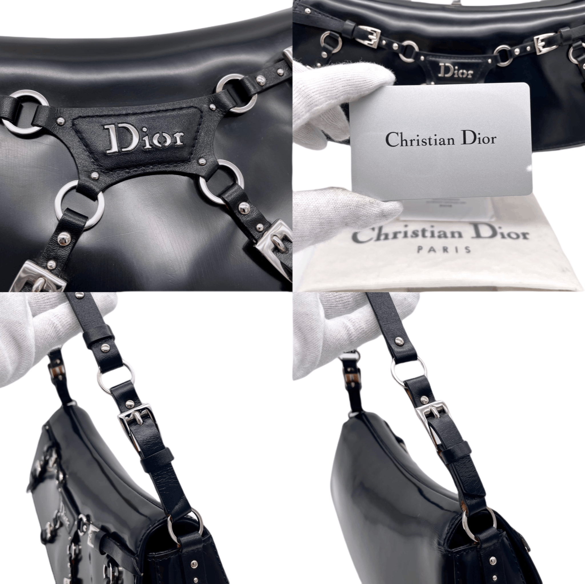 Dior Christian Dior Bandage Shoulder Bag/2003 Fw Style Size ONE SIZE - 10 Thumbnail