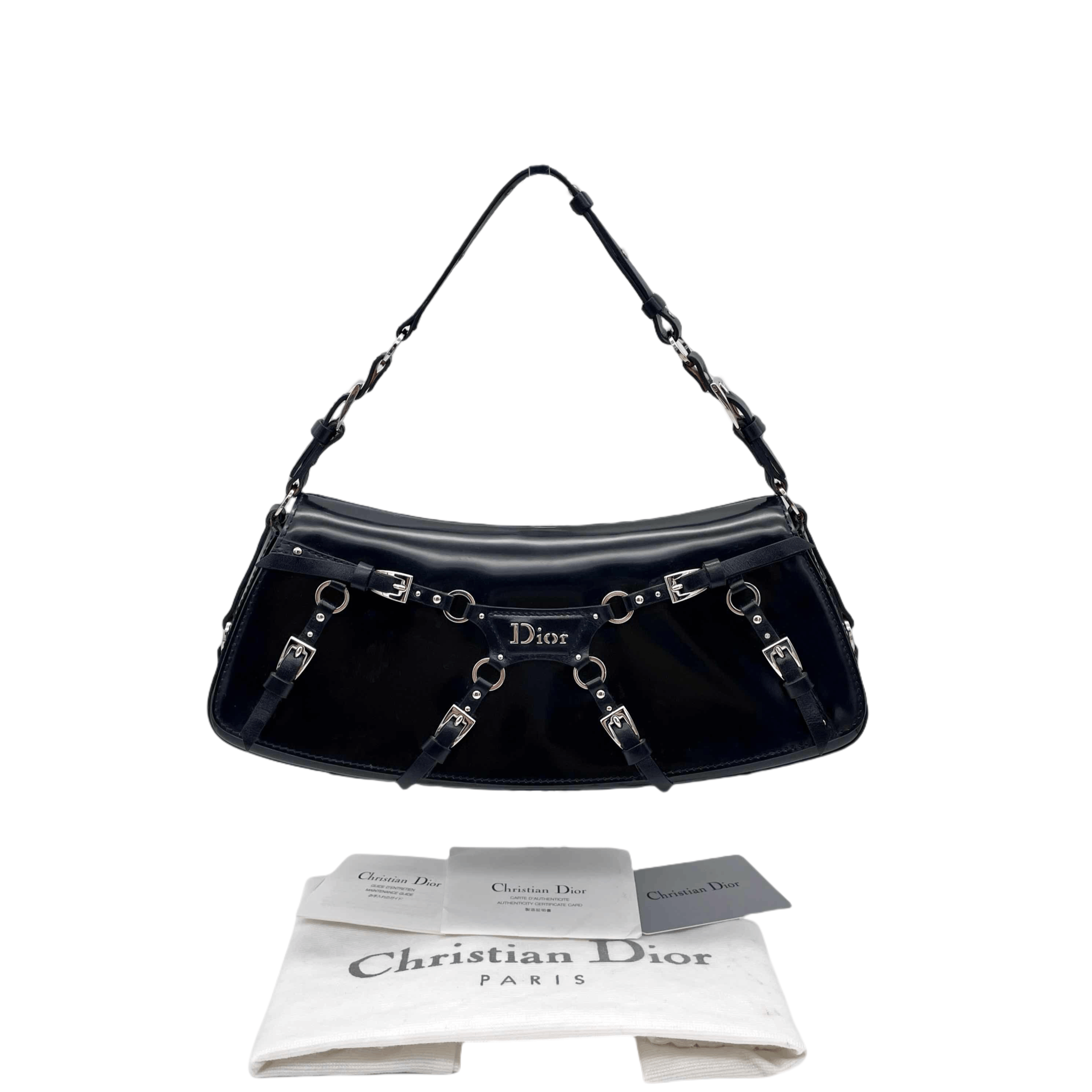 Dior Christian Dior Bandage Shoulder Bag/2003 Fw Style Size ONE SIZE - 4 Thumbnail