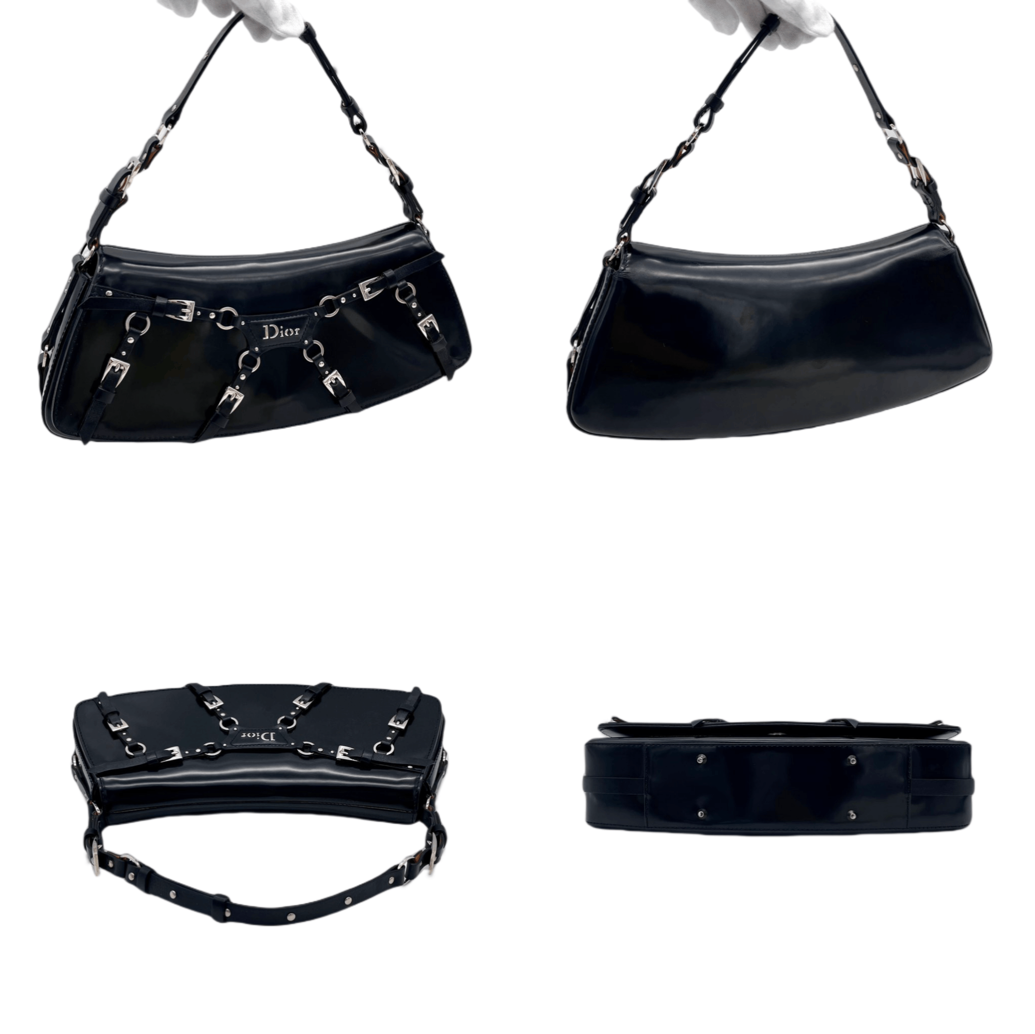 Dior Christian Dior Bandage Shoulder Bag/2003 Fw Style Size ONE SIZE - 5 Thumbnail