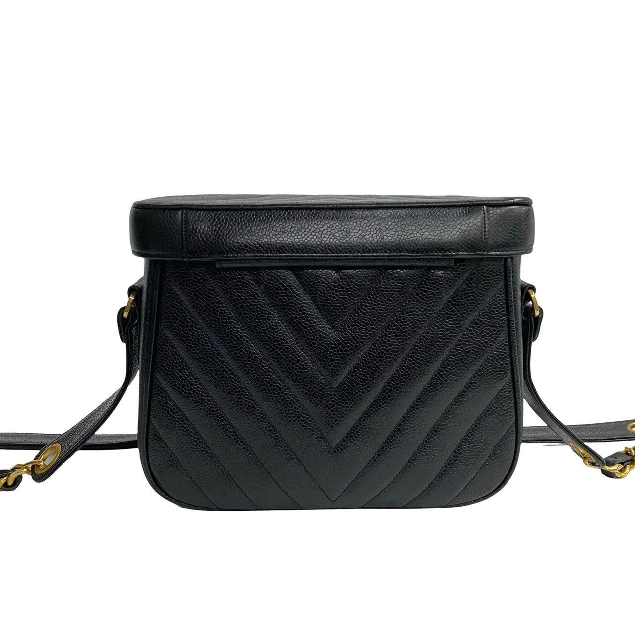 Chanel Chanel Shoulder Bag Black Leather Size ONE SIZE - 4 Thumbnail