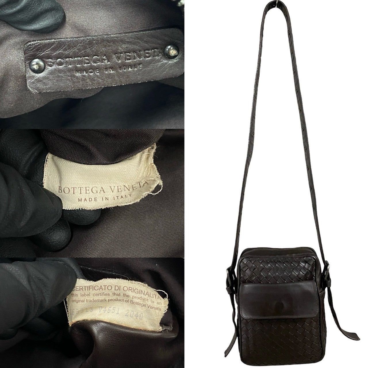 Bottega Veneta Bottega Veneta Shoulder Bag Brown Leather Size ONE SIZE - 3 Thumbnail