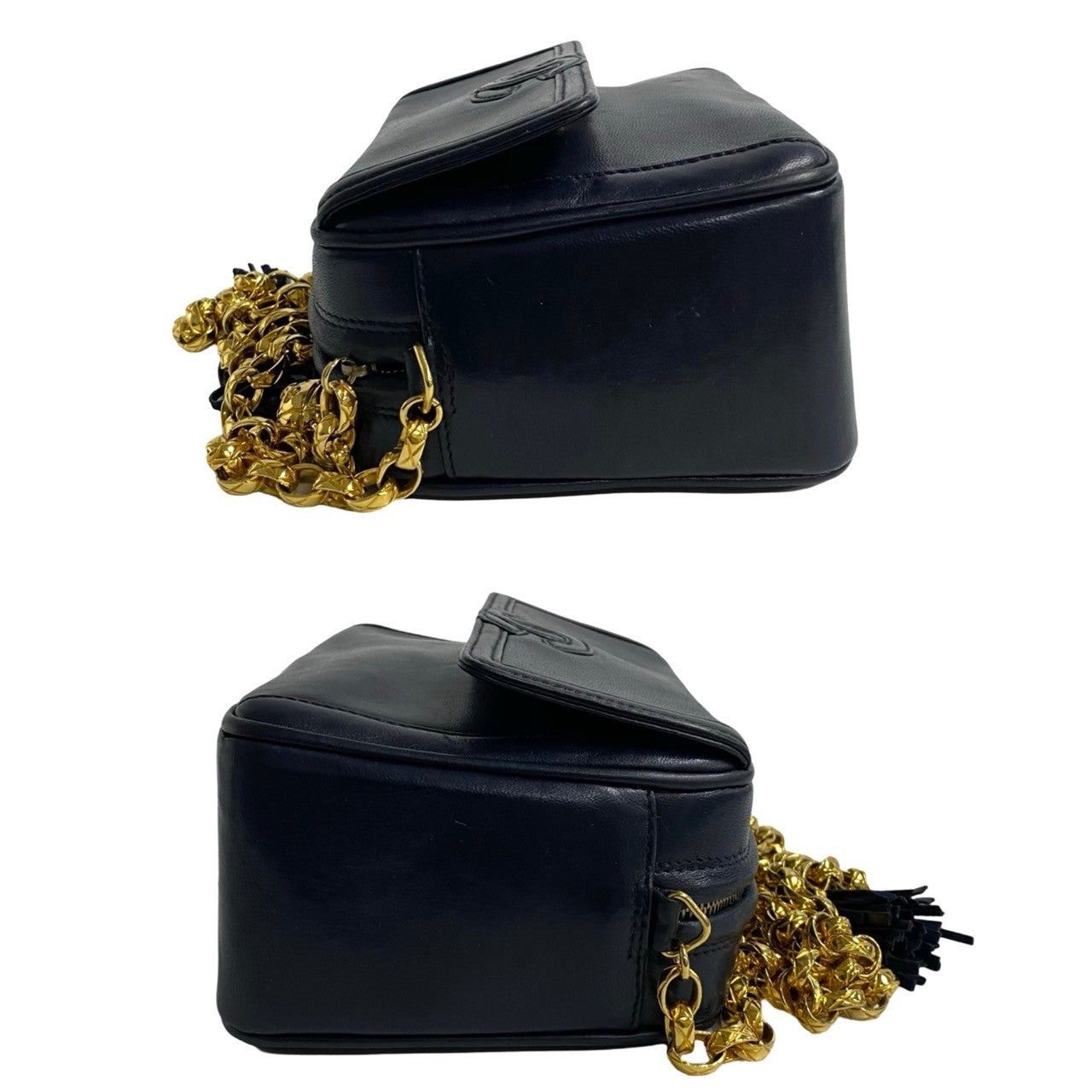 Chanel Chanel Shoulder Bag Blue Leather Size ONE SIZE - 5 Thumbnail