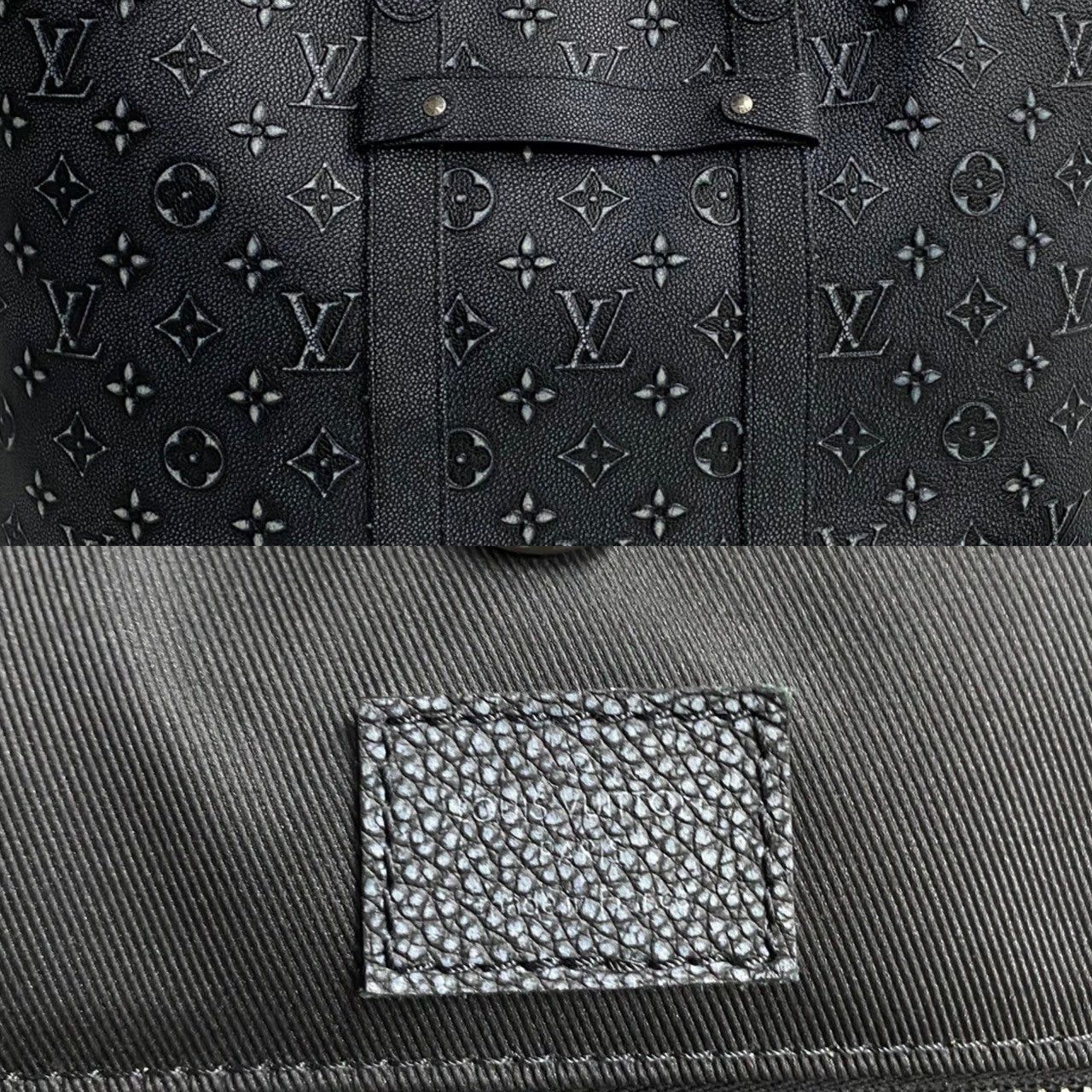 Louis Vuitton Louis Vuitton Shoulder Bag Grey Leather Size ONE SIZE - 3 Thumbnail