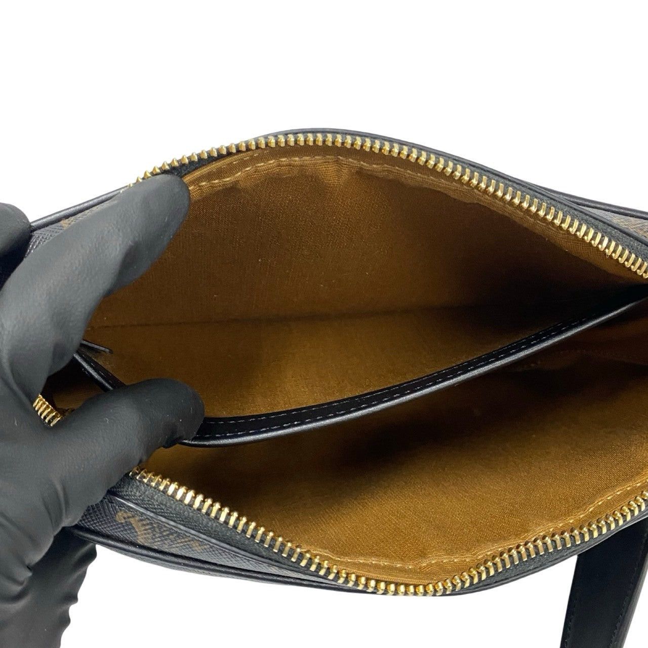 Celine Celine Shoulder Bag Brown Leather Size ONE SIZE - 9 Thumbnail