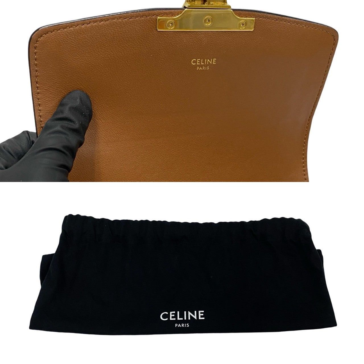 Celine Celine Shoulder Bag White Leather Size ONE SIZE - 8 Thumbnail