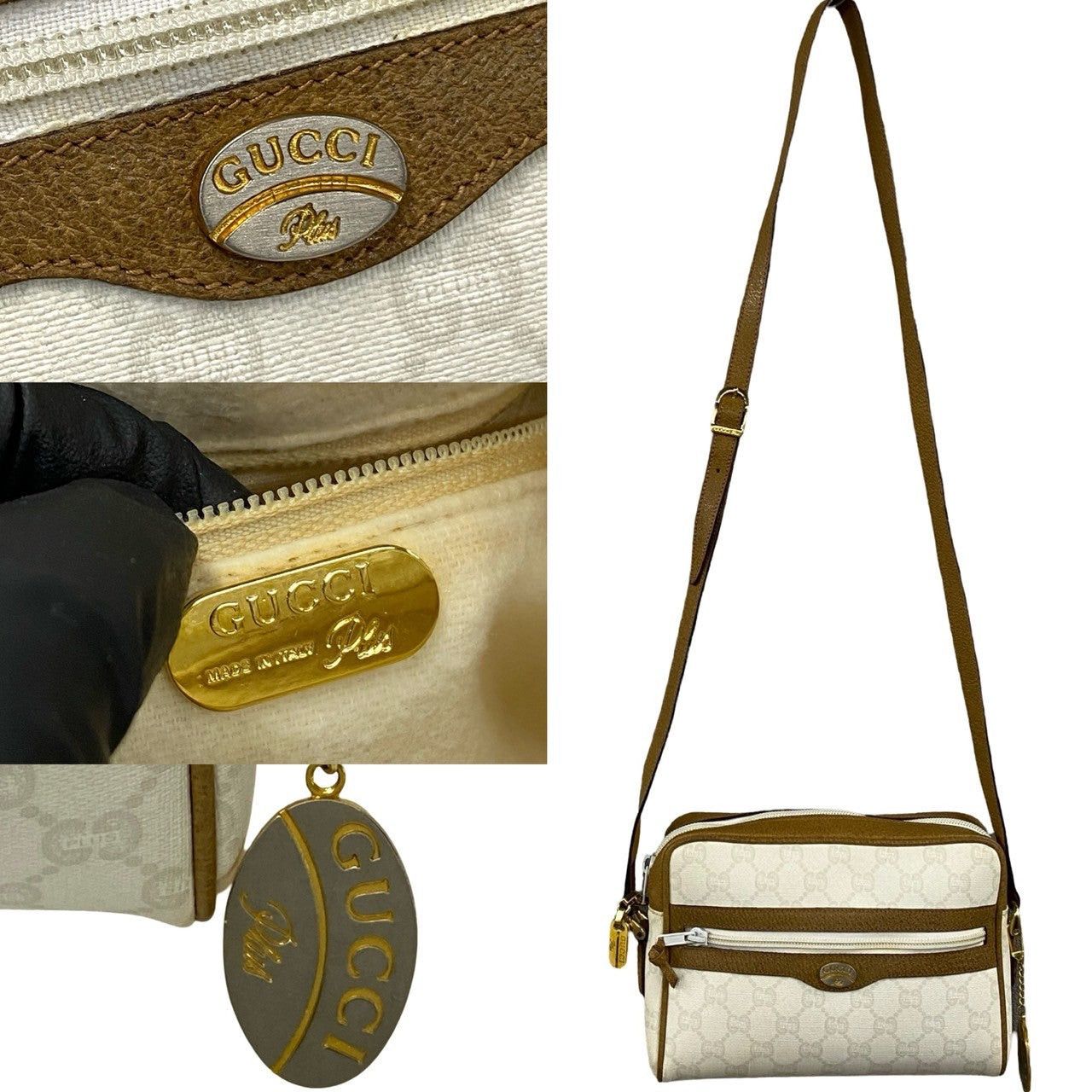 Gucci Gucci Shoulder Bag White Leather Size ONE SIZE - 3 Thumbnail