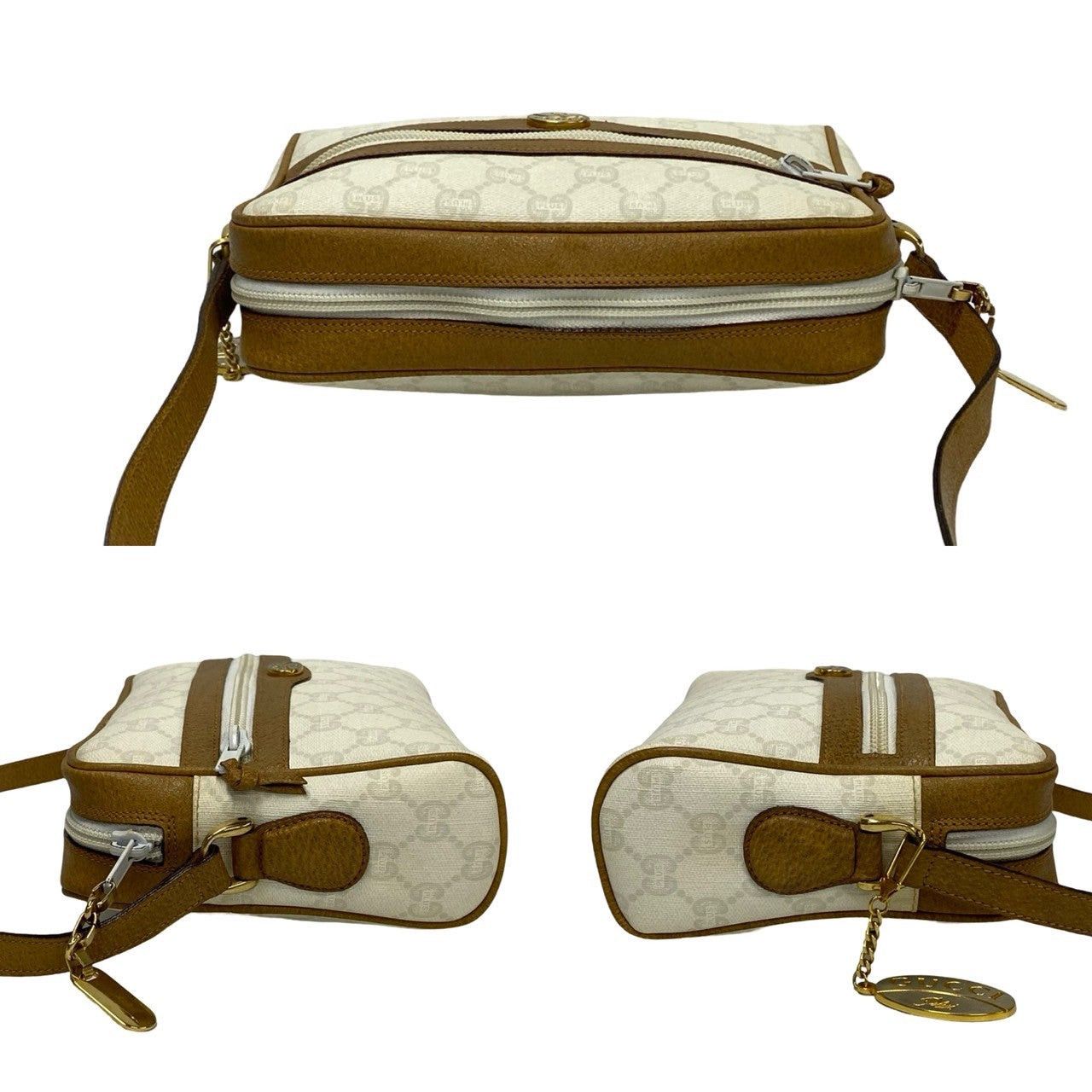 Gucci Gucci Shoulder Bag White Leather Size ONE SIZE - 5 Thumbnail