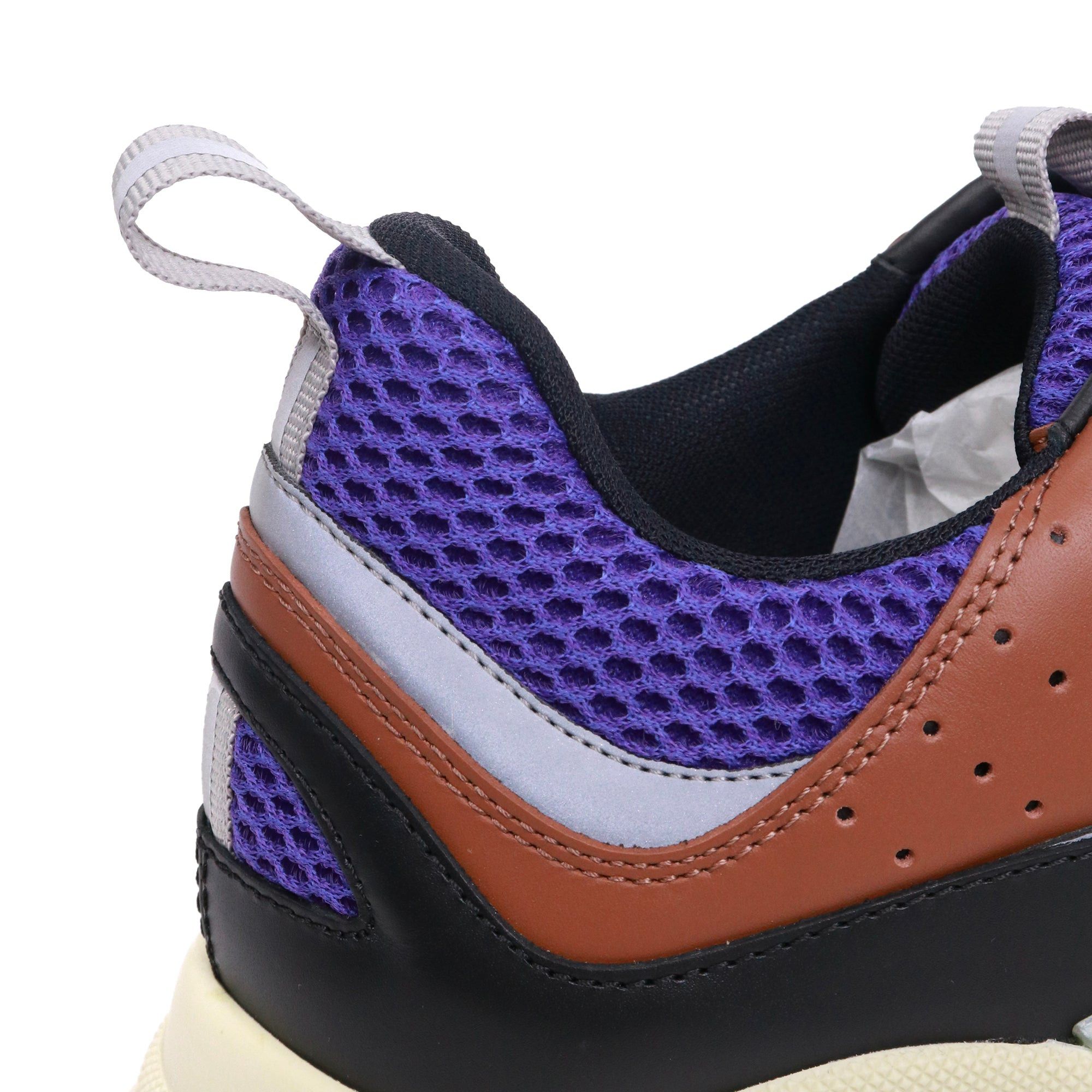 Dior DIOR - B22 Dior sneakers in “coffee purple” mesh fabric (T43) Size US 10 / EU 43 - 4 Thumbnail