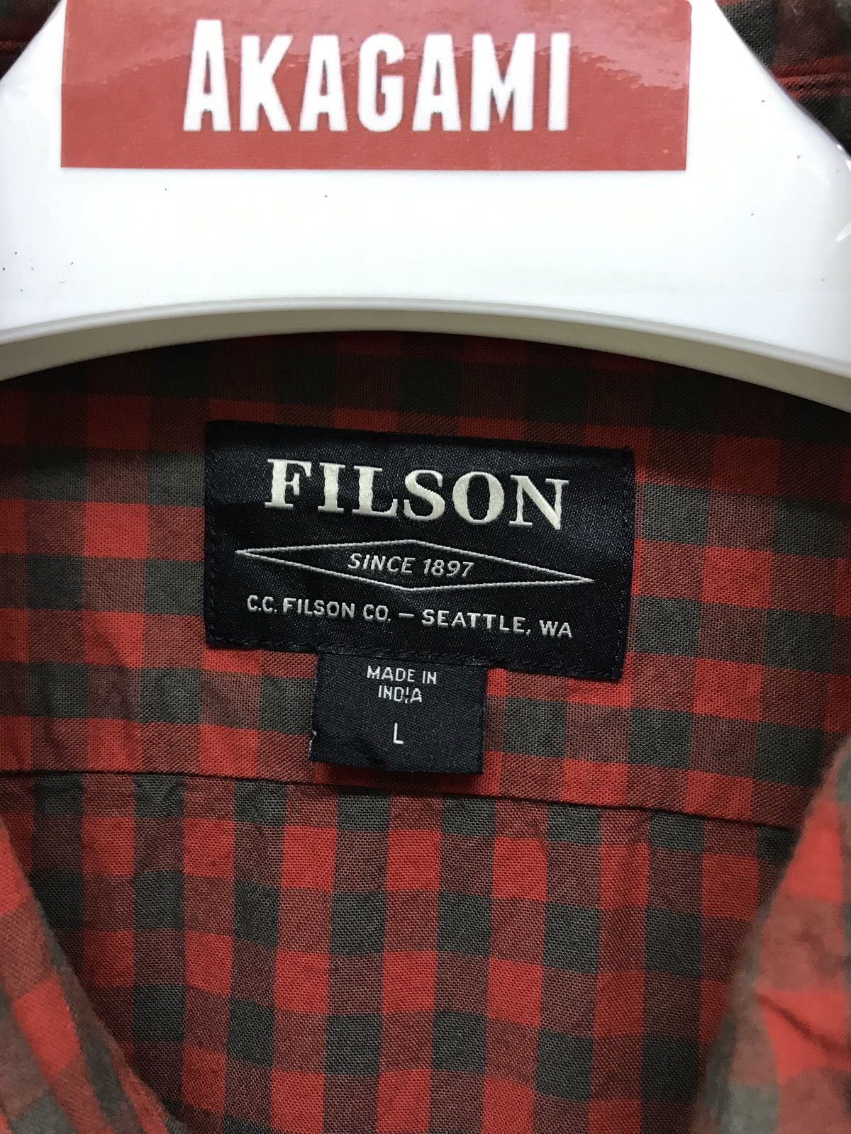 Filson Filson Button Shirt Check Buffalo Size US L / EU 52-54 / 3 - 5 Thumbnail
