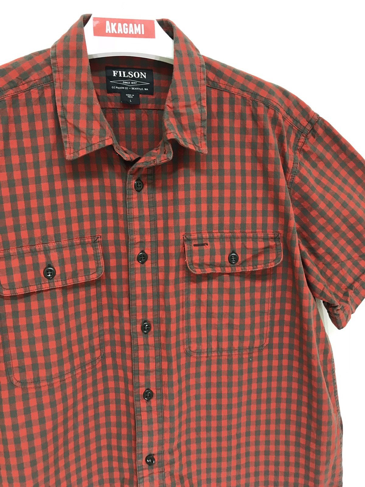 Filson Filson Button Shirt Check Buffalo Size US L / EU 52-54 / 3 - 3 Thumbnail