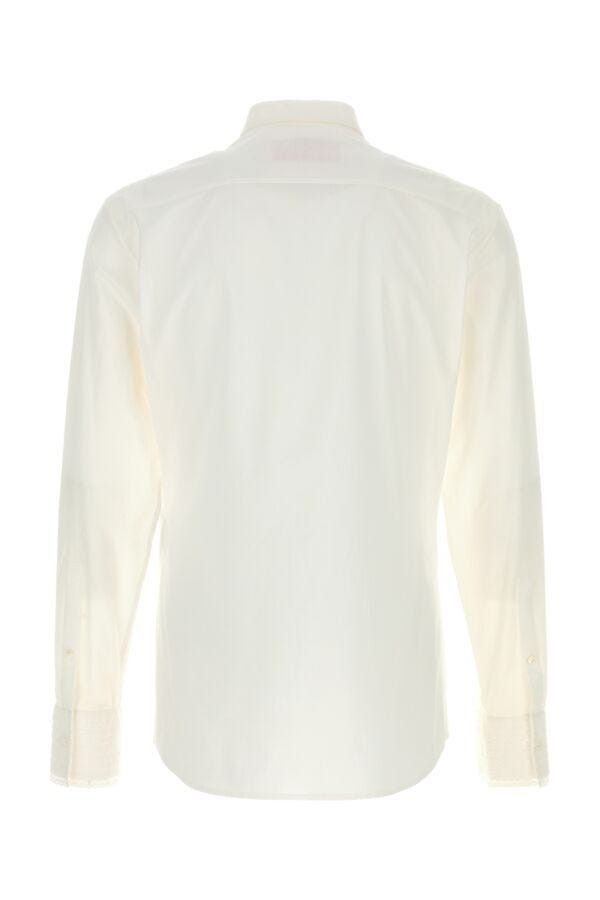 Valentino White Cotton Shirt Size US XL / EU 56 / 4 - 4 Thumbnail