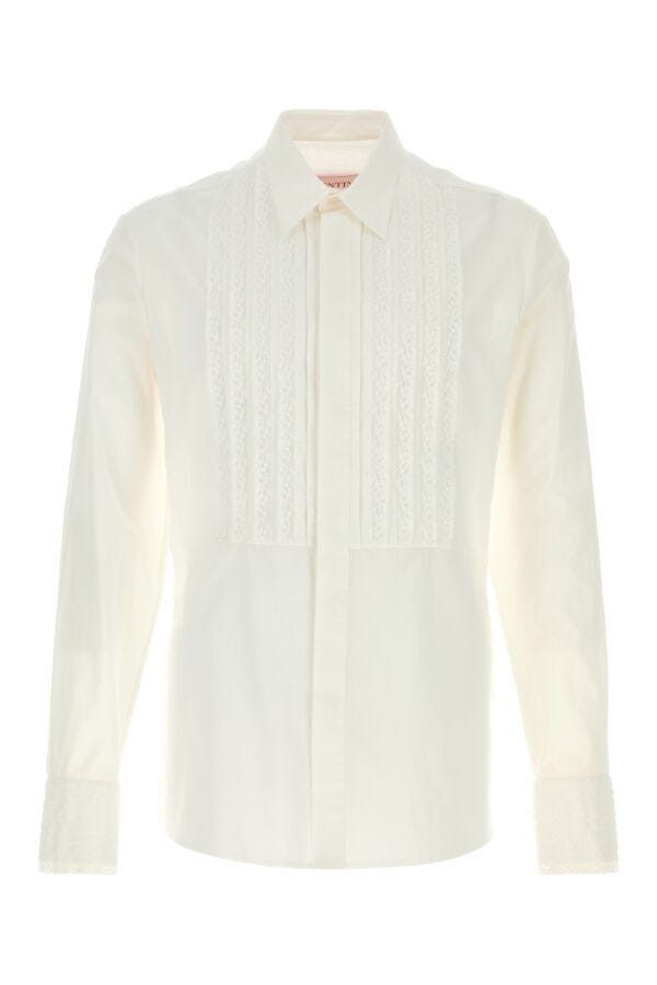 Valentino White Cotton Shirt Size US XL / EU 56 / 4 - 3 Thumbnail