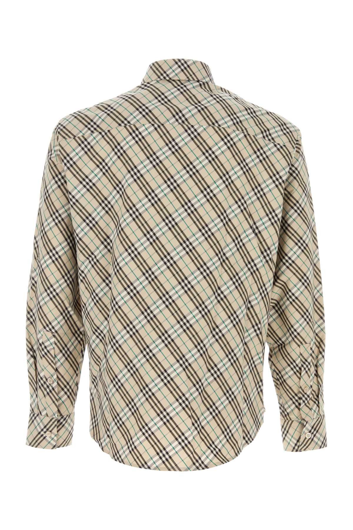 Burberry Embroidered Poplin Shirt Size US M / EU 48-50 / 2 - 2 Thumbnail