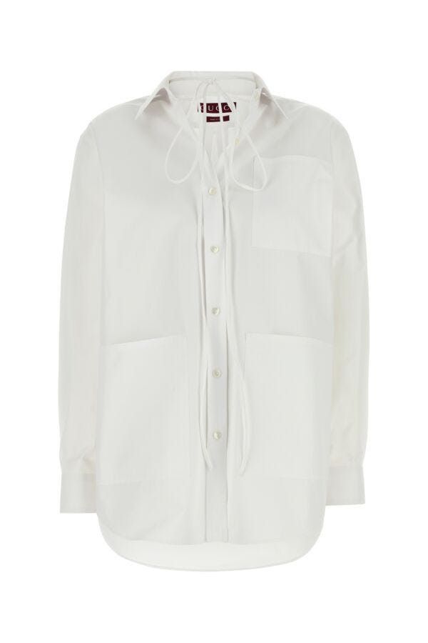 Gucci White Poplin Shirt Size XS / US 0-2 / IT 36-38 - 3 Thumbnail