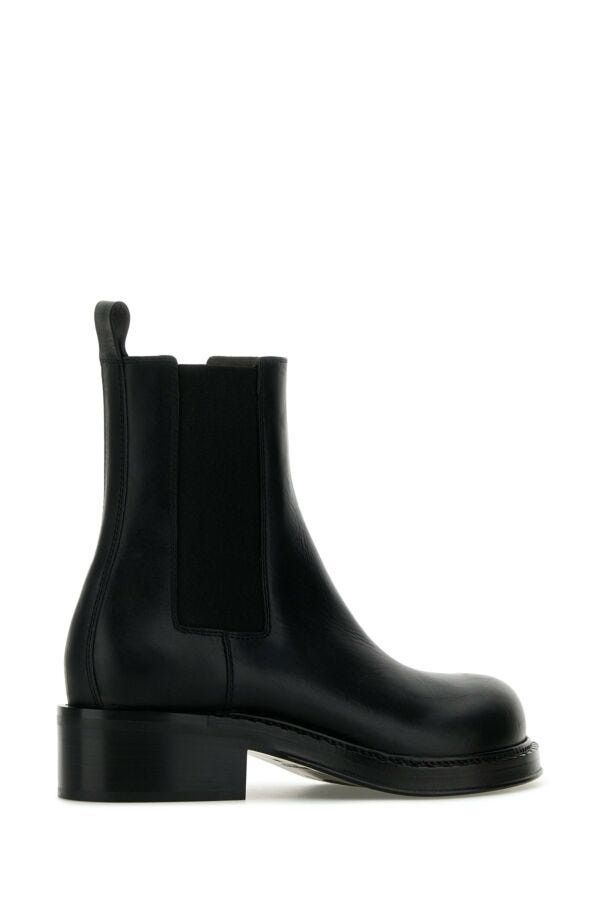 Bottega Veneta Black Leather Cliff Ankle Boots Size US 6.5 / IT 36.5 - 5 Thumbnail