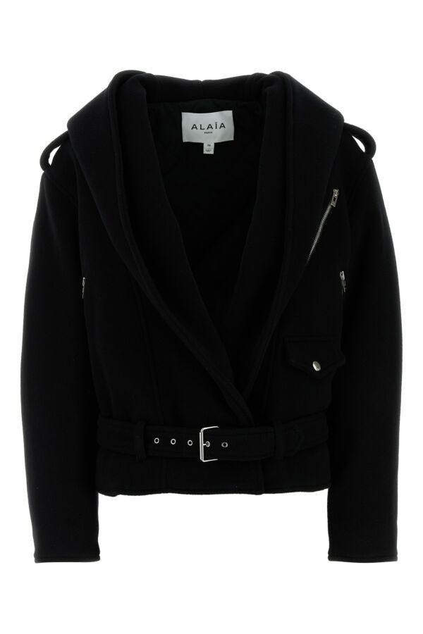 Alaia Hooded Biker Size S / US 4 / IT 40 - 3 Thumbnail