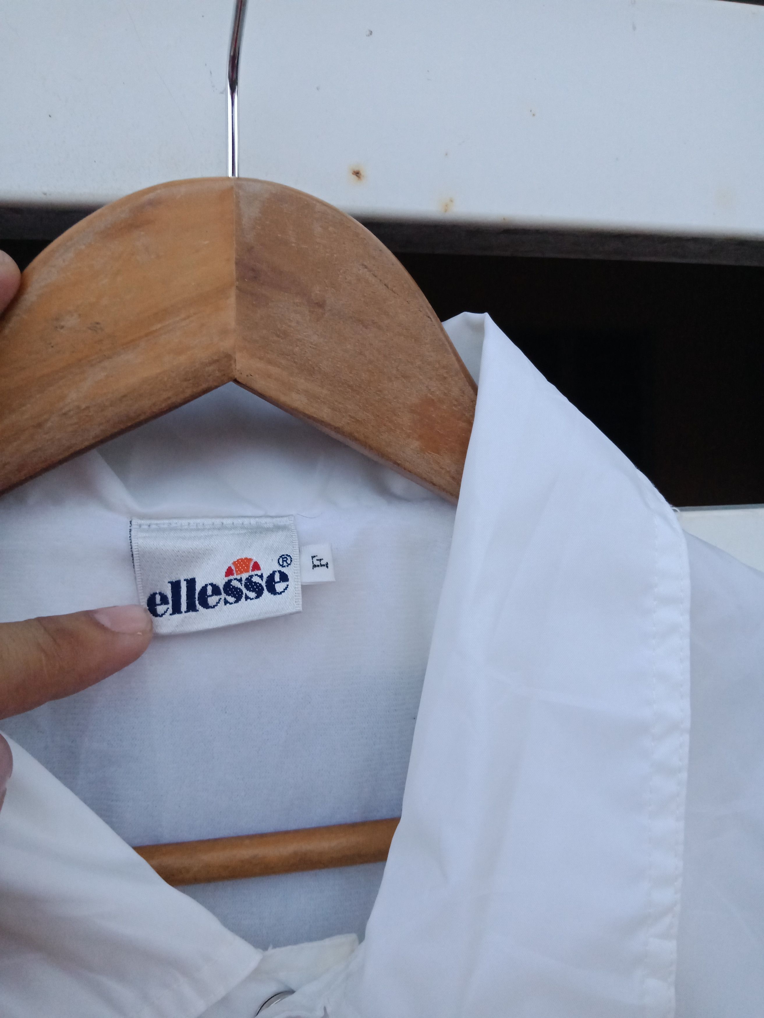 Champion Ellesse Big Logo Spell Out Windbreaker Size US L / EU 52-54 / 3 - 7 Thumbnail