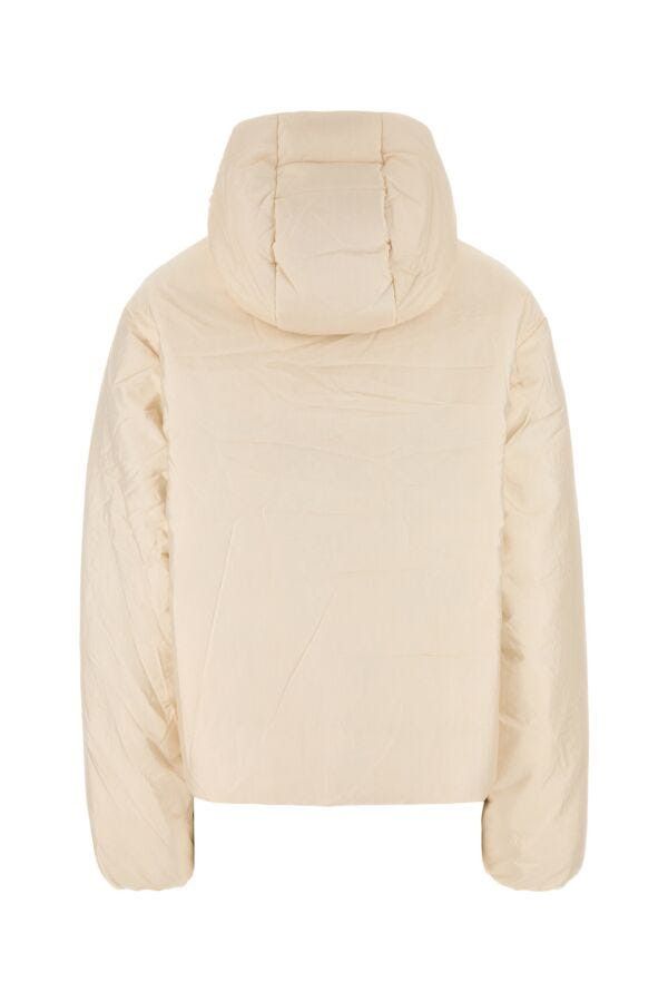 Jil Sander Cream Nylon Blend Down Jacket Size S / US 4 / IT 40 - 4 Thumbnail