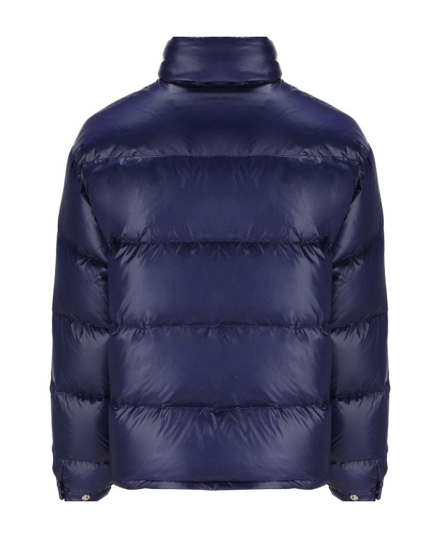 Prada $3.8K VALUE Logo-print Puffer Jacket In Blue Size S / US 4 / IT 40 - 2 Thumbnail