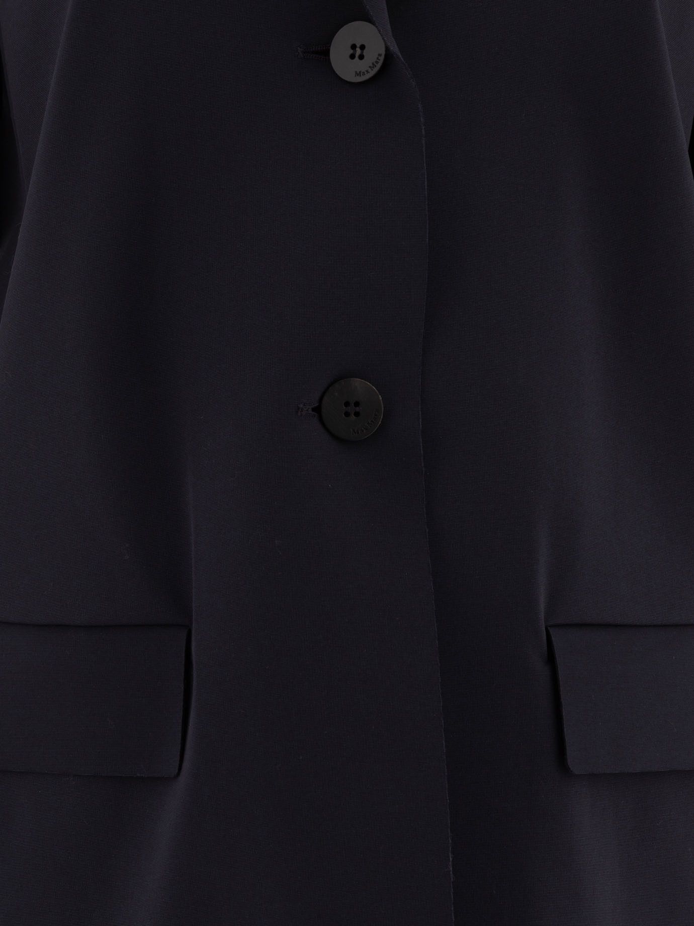 Max Mara Single-Breasted Jersey Blazer Size XS / US 0-2 / IT 36-38 - 3 Thumbnail