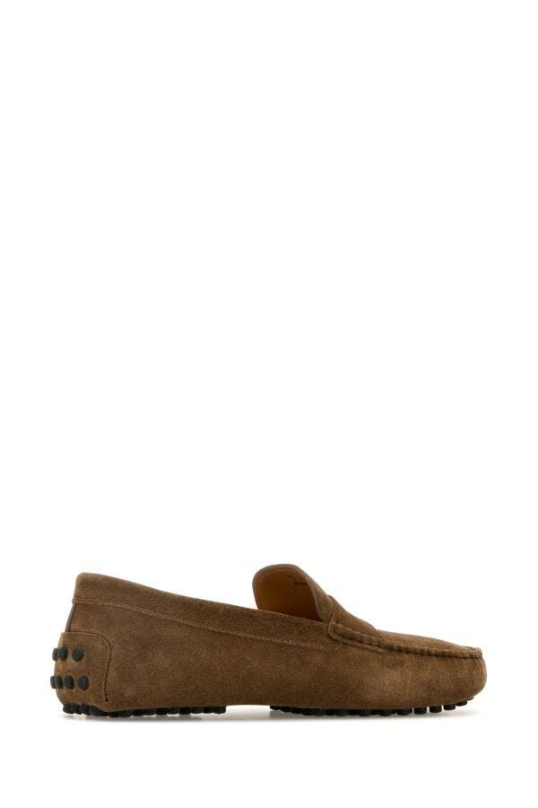 Tod's Brown Suede Loafers Size US 8.5 / EU 41-42 - 5 Thumbnail