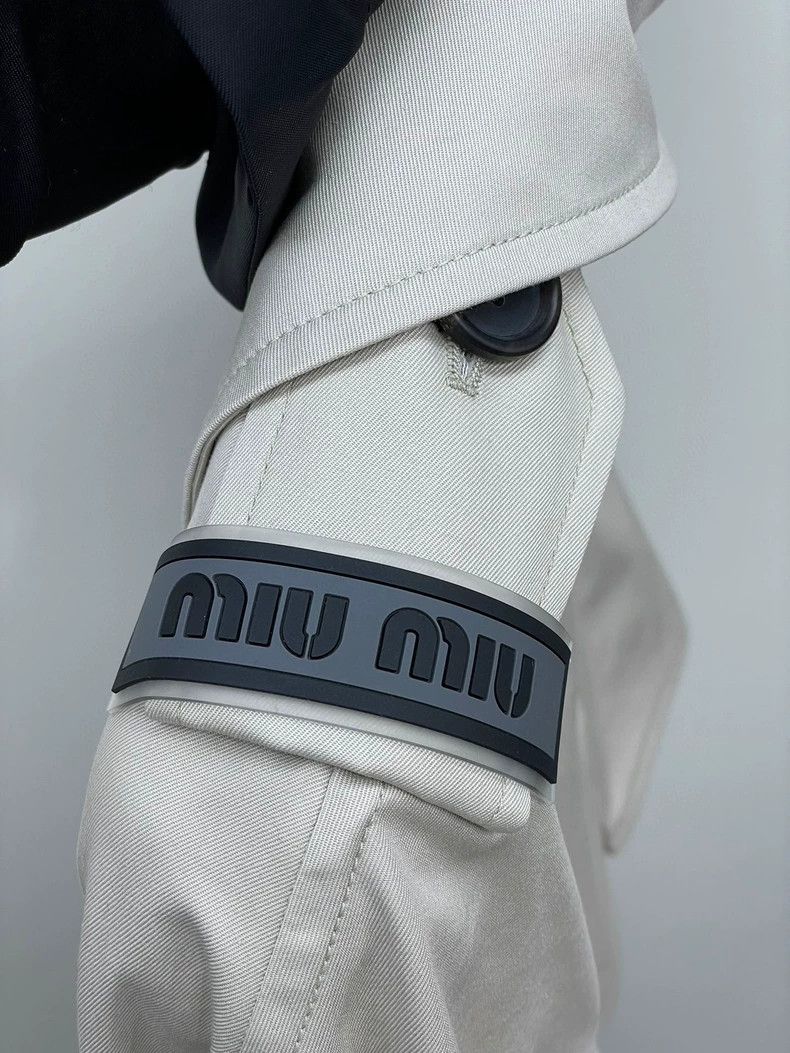 Miu Miu Clearance MiuMiu Belted Hooded Casual Long Coat Size US XS / EU 42 / 0 - 3 Thumbnail