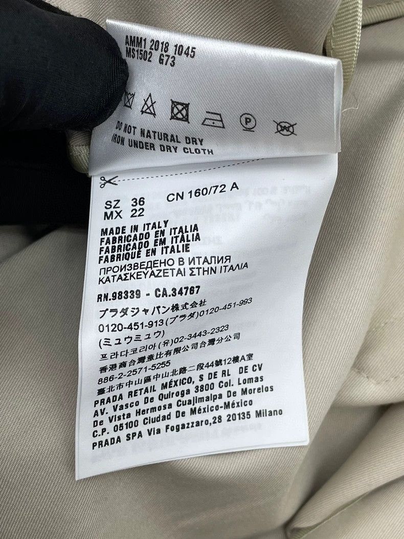 Miu Miu Clearance MiuMiu Belted Hooded Casual Long Coat Size US XS / EU 42 / 0 - 7 Thumbnail