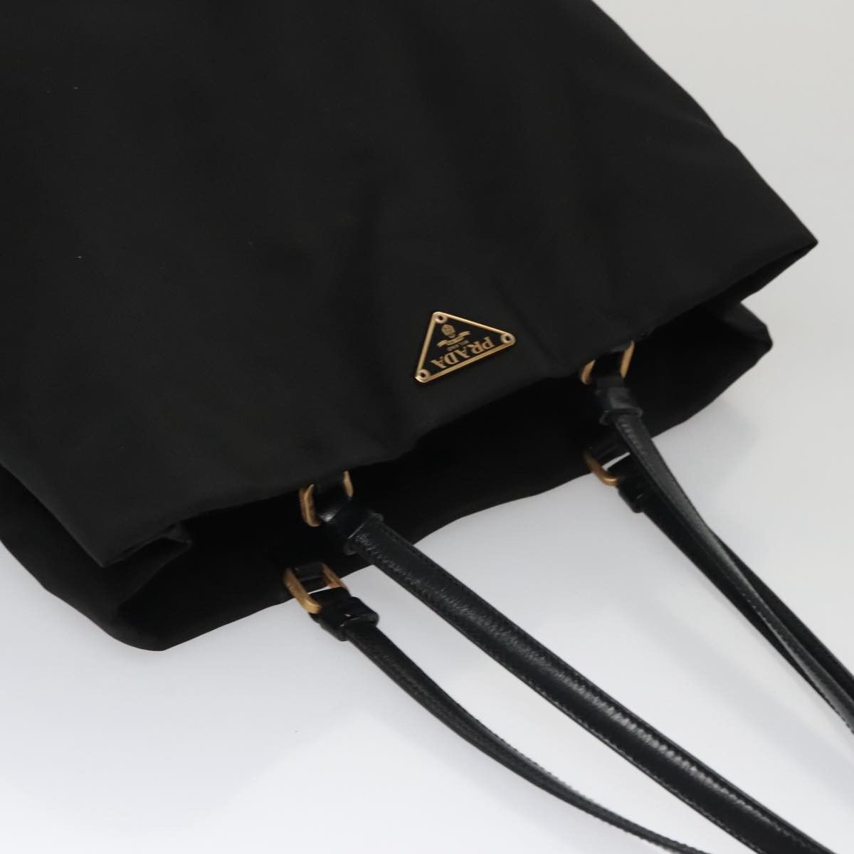 Prada Re-Nylon Black Synthetic Tote Bag (Pre-Owned) Size ONE SIZE - 17 Thumbnail