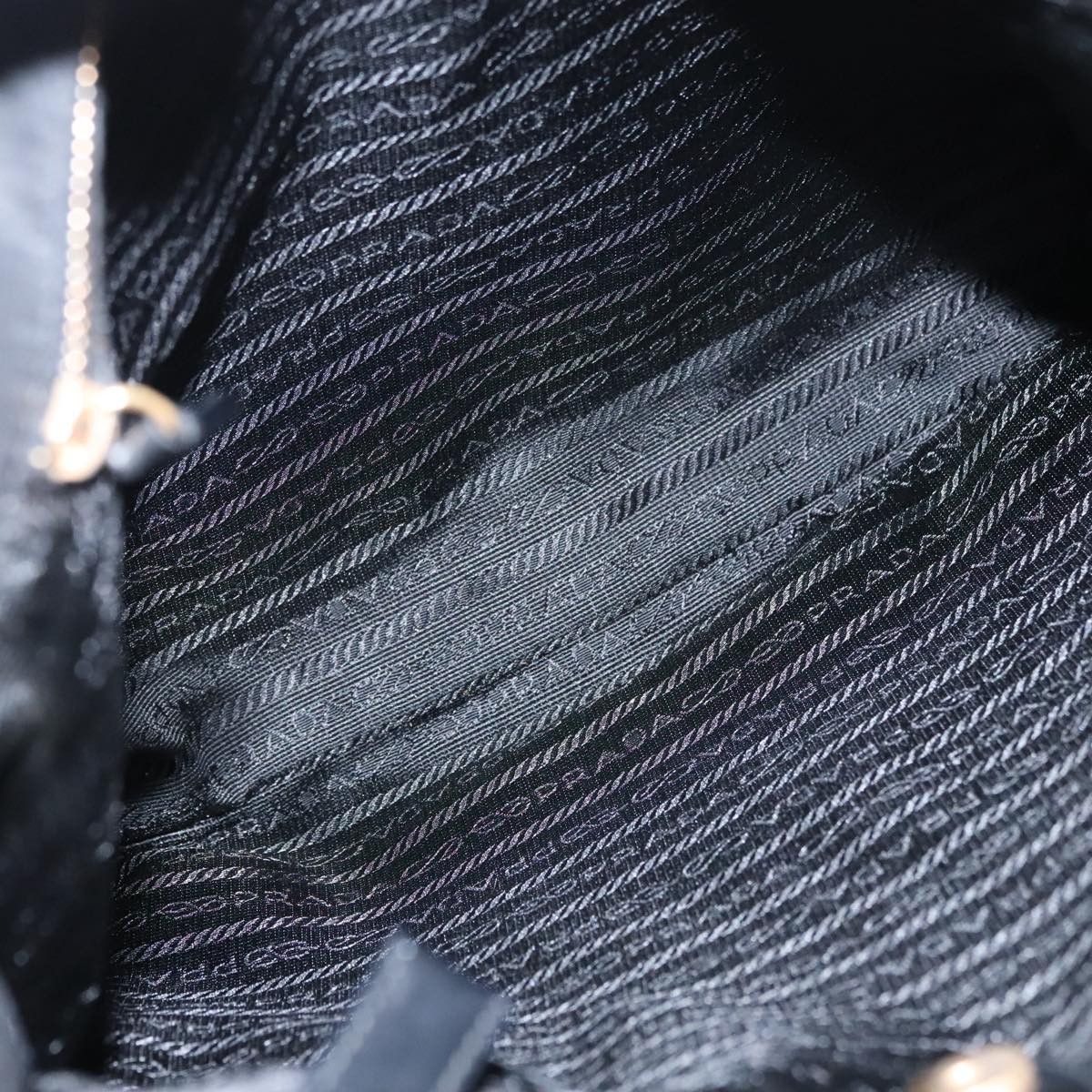Prada Re-Nylon Black Synthetic Tote Bag (Pre-Owned) Size ONE SIZE - 13 Thumbnail