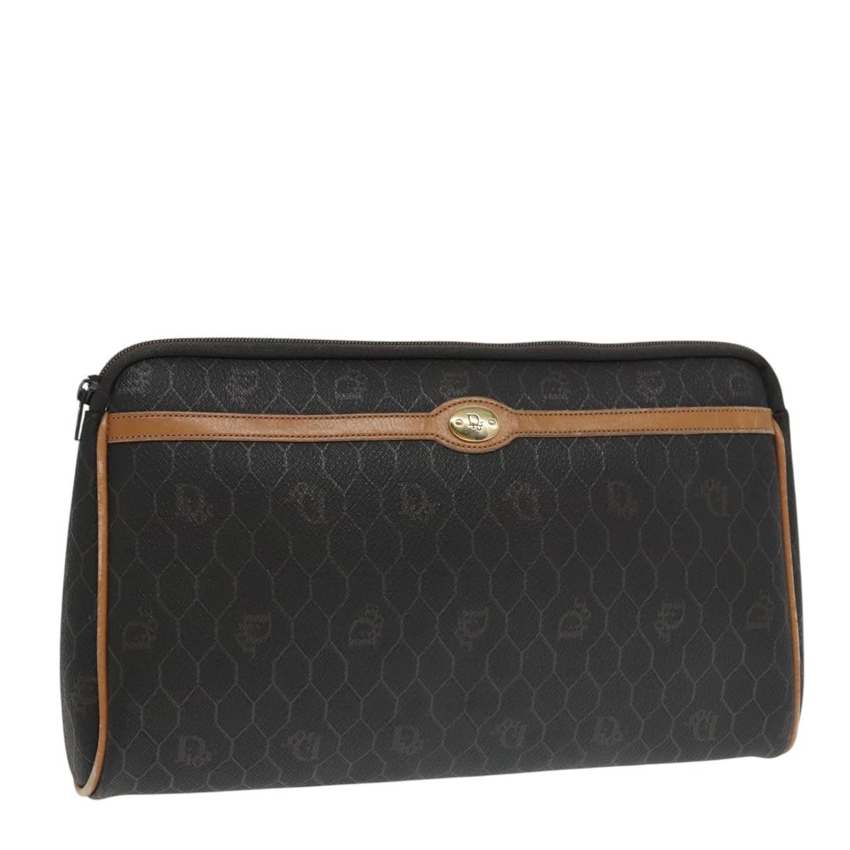 Dior Honeycomb Black Canvas Clutch Bag (Pre-Owned) Size ONE SIZE - 17 Thumbnail