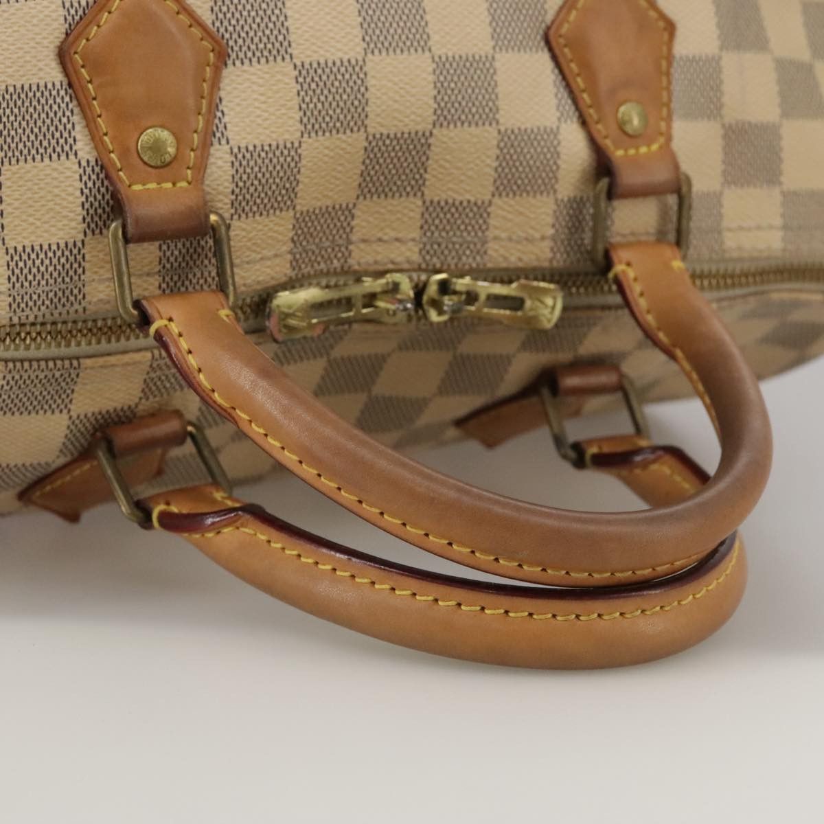 Louis Vuitton Speedy 30 Beige Canvas Handbag (Pre-Owned) Size ONE SIZE - 7 Thumbnail