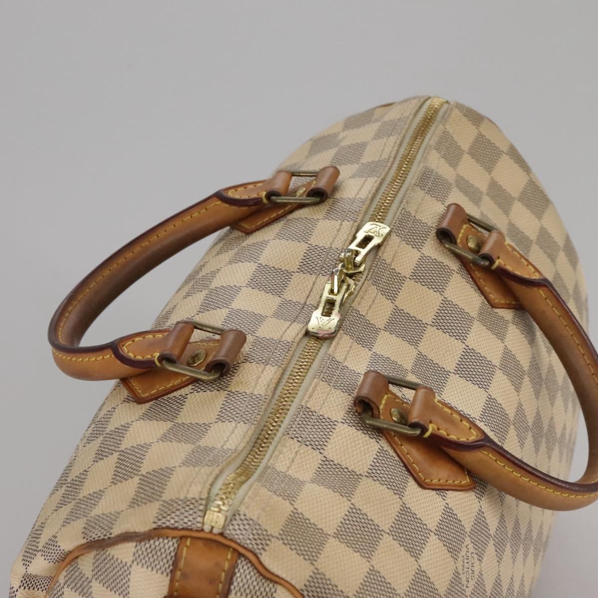 Louis Vuitton Speedy 30 Beige Canvas Handbag (Pre-Owned) Size ONE SIZE - 6 Thumbnail
