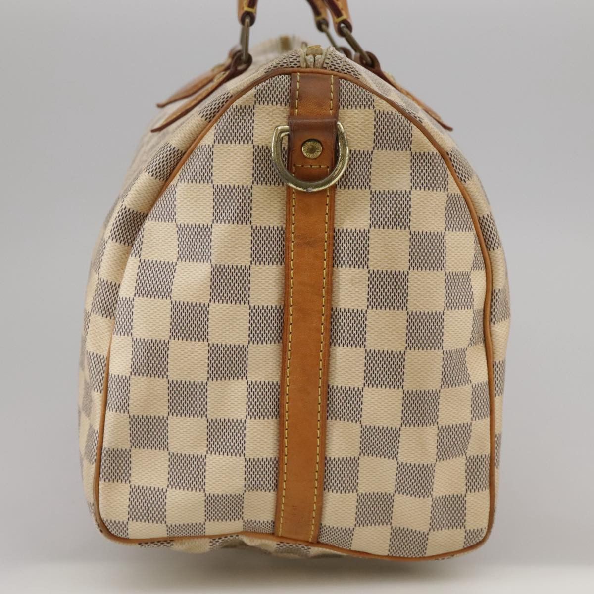 Louis Vuitton Speedy 30 Beige Canvas Handbag (Pre-Owned) Size ONE SIZE - 5 Thumbnail