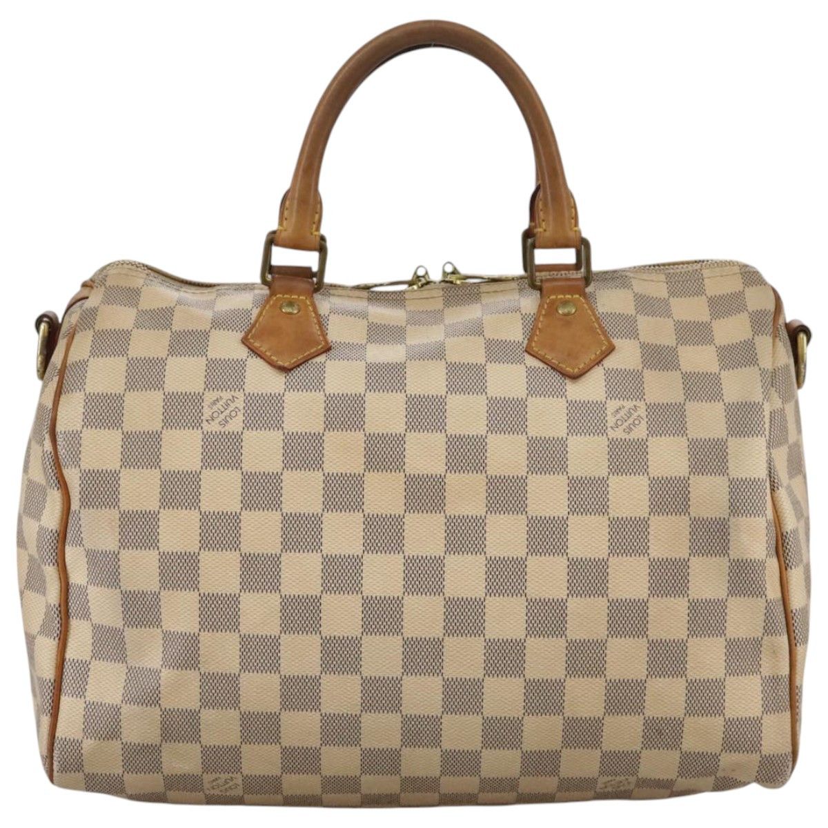 Louis Vuitton Speedy 30 Beige Canvas Handbag (Pre-Owned) Size ONE SIZE - 2 Thumbnail