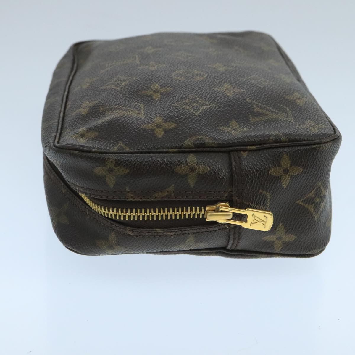 Louis Vuitton Trousse De Toilette Brown Canvas Clutch Bag (Pre-Owned) Size ONE SIZE - 4 Thumbnail