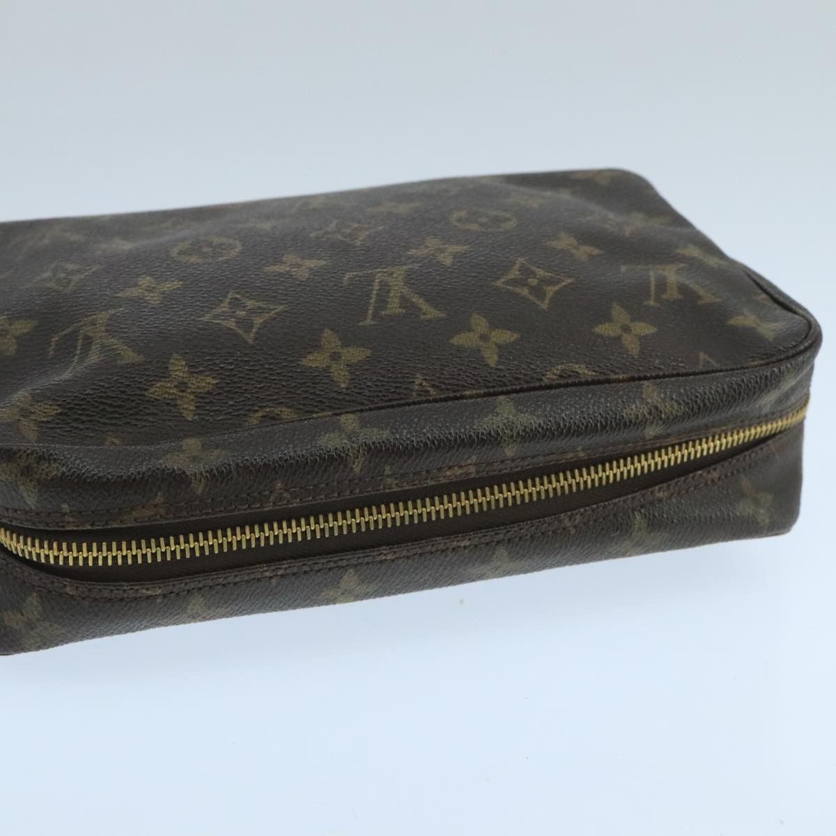 Louis Vuitton Trousse De Toilette Brown Canvas Clutch Bag (Pre-Owned) Size ONE SIZE - 5 Thumbnail