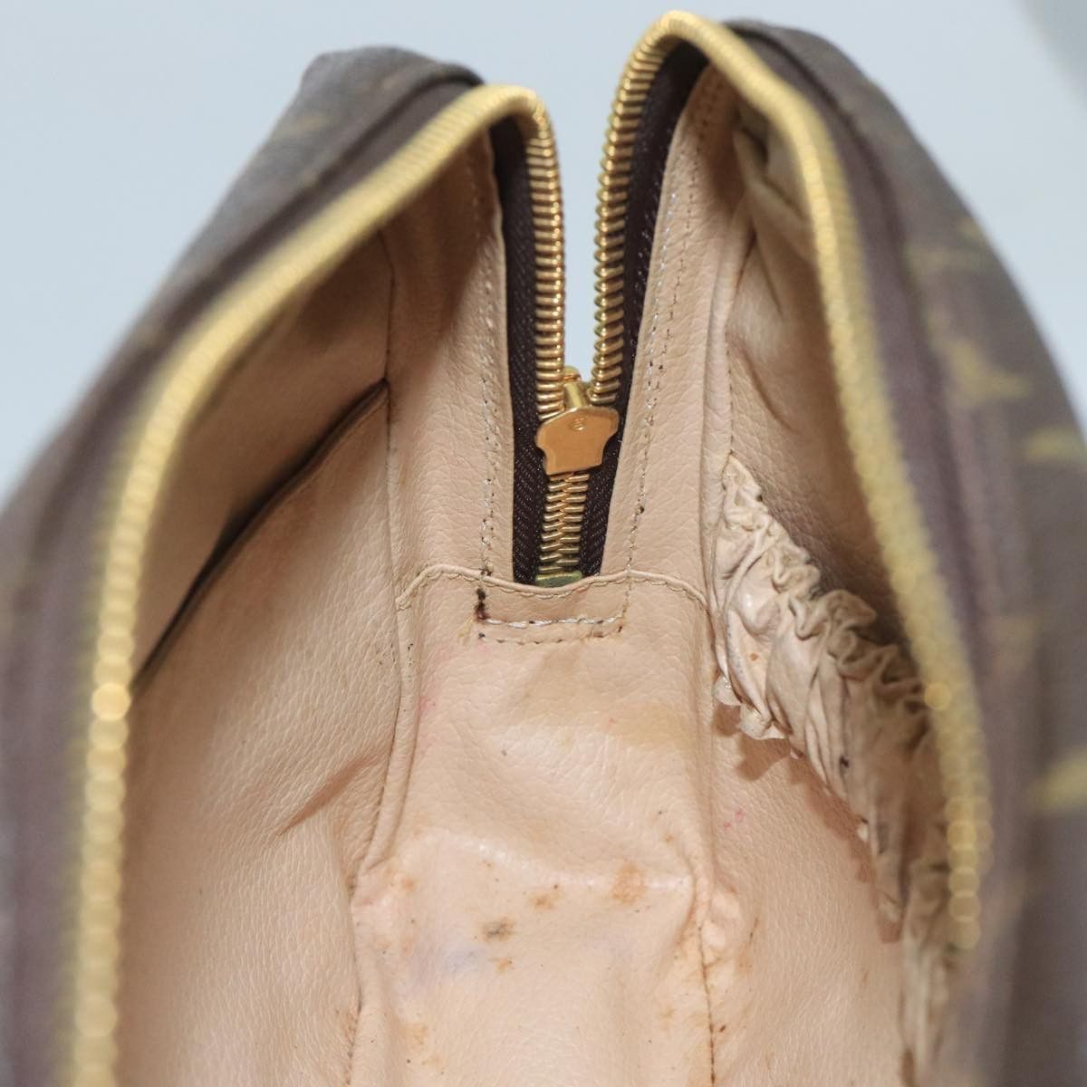 Louis Vuitton Trousse De Toilette Brown Canvas Clutch Bag (Pre-Owned) Size ONE SIZE - 14 Thumbnail