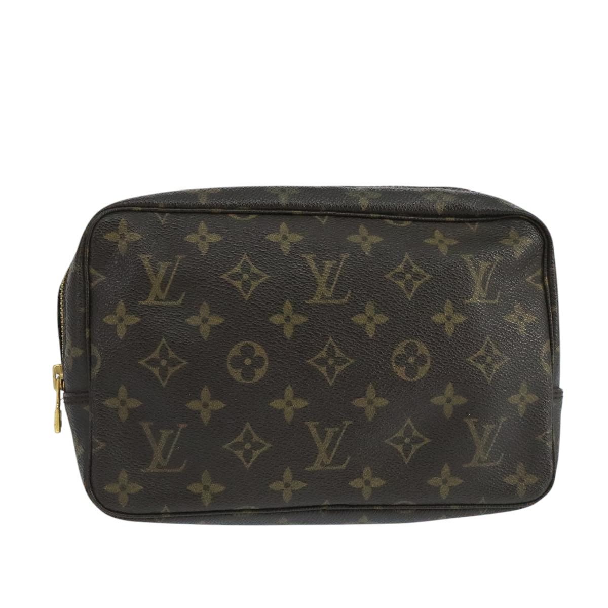 Louis Vuitton Trousse De Toilette Brown Canvas Clutch Bag (Pre-Owned) Size ONE SIZE - 18 Thumbnail