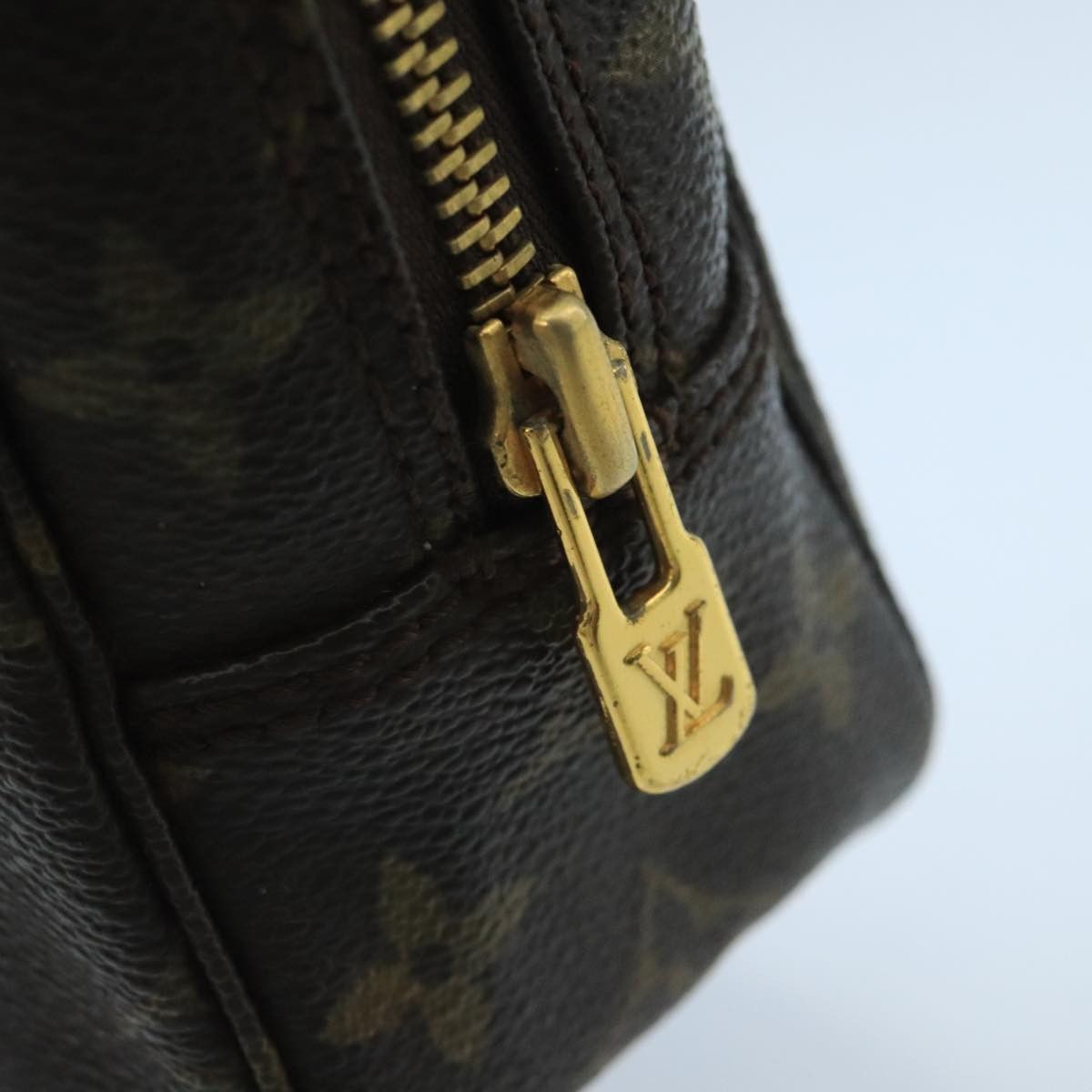 Louis Vuitton Trousse De Toilette Brown Canvas Clutch Bag (Pre-Owned) Size ONE SIZE - 11 Thumbnail
